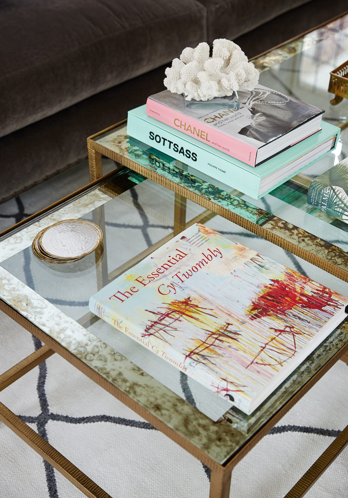 Lagniappe Project: Books on coffee table